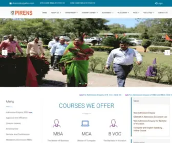 Pirens.in(Pirens Institute of Business Management and Administration) Screenshot