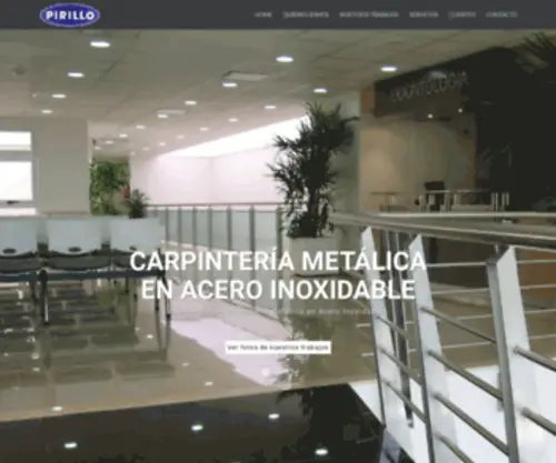 Pirillo.com.ar(Talleres Metalúrgicos Pirillo) Screenshot