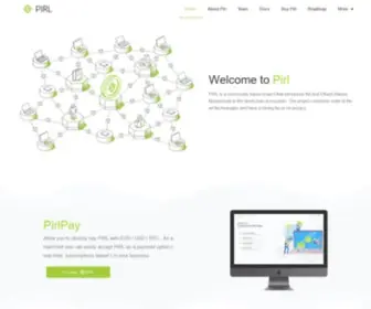 Pirl.io(Pirl Blockchain) Screenshot