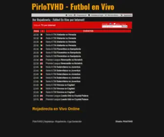 Pirlotv.space(Rojadirecta TV Online) Screenshot