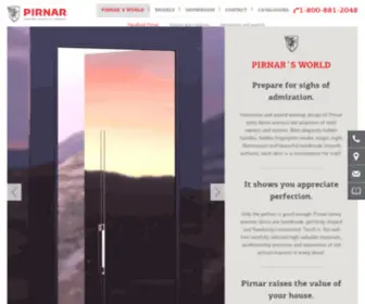 Pirnardoors.com(World's most innovative entrance doors) Screenshot