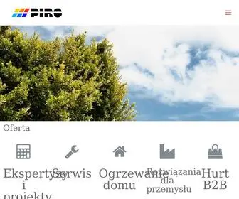 Piro.com.pl(Hurtownia techniki grzewczej i instalacyjnej) Screenshot