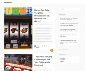 Pirogor.com(Berita Seputar Bisnis Terbaru) Screenshot