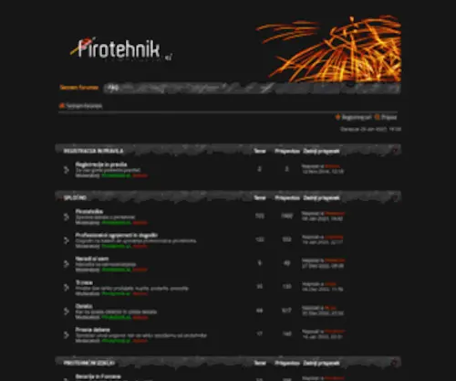 Pirotehnik.si(Pirotehnik) Screenshot