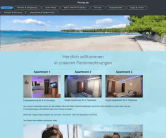 Pirovac.de(Top Ferienwohnung in Kroatien am Meer) Screenshot