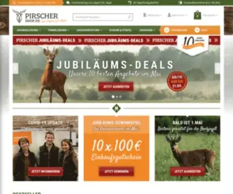 Pirschershop.de(Jagdbedarf &) Screenshot