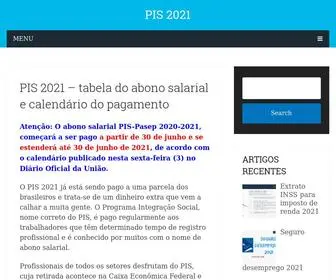 Pis2021.top(PIStabela do pagamento e valor do abono salarial) Screenshot