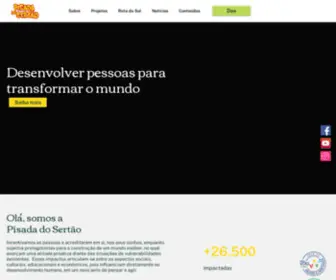 Pisadadosertao.org(Pisada do Sertão) Screenshot
