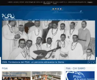 Pisai.it(PISAI Pontificio Istituto di Studi Arabi e d'Islamistica) Screenshot