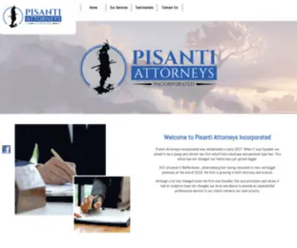 Pisantilaw.co.za(Pisanti Attorneys Inc) Screenshot