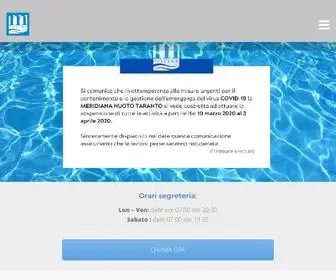 Piscinameridiana.com(Piscina Meridiana Taranto) Screenshot