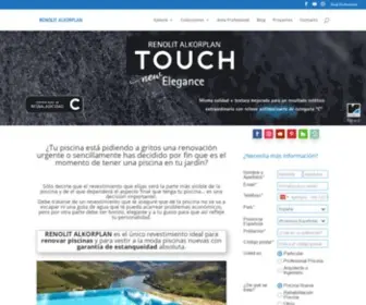 Piscinas-Alkorplan.com(Revestimiento para renovación de piscinas RENOLIT ALKORPLAN) Screenshot