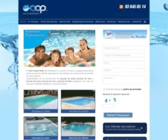 Piscinasaop.com(Piscinas Aop) Screenshot