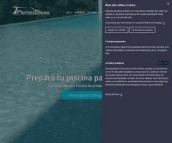 Piscinasblanes.com(Piscinas) Screenshot