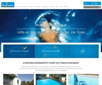 Piscinasdesjoyaux.pt(Piscinas Desjoyaux Portugal) Screenshot