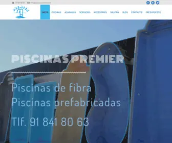 Piscinaspremier.com(Piscinas Premier) Screenshot