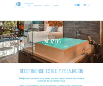 Piscinastinasyspas.com(PEIM SA DE CV) Screenshot