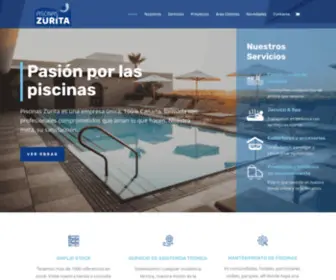 Piscinaszurita.es(Web Oficial de piscinas Zurita) Screenshot