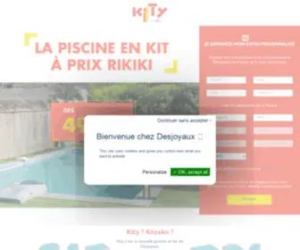 Piscinekity.fr(Kity) Screenshot