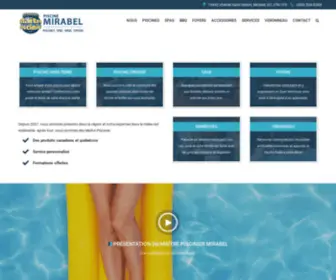 Piscinemirabel.com(Piscine Mirabel) Screenshot