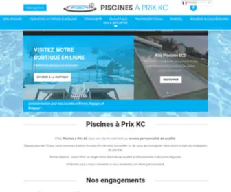 PiscinesaprixKC.com(Piscines à Prix KC) Screenshot
