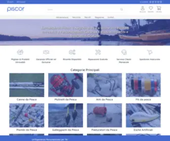 Piscor.com(Negozio di Pesca Online con Prodotti Introvabili) Screenshot