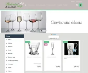 Piskovanishop.cz(Pískování skla) Screenshot