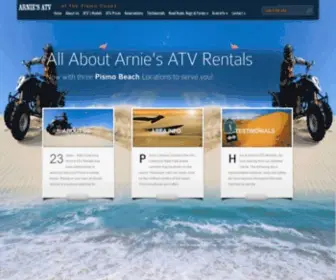 Pismoatvrentals.com(Pismo ATV Rentals) Screenshot