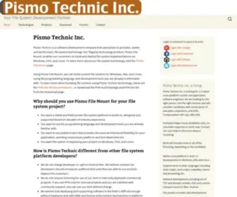 Pismotec.com(Pismotec) Screenshot