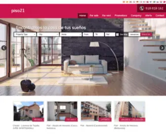 Piso21.com(Pisos en Alcalá De Henares) Screenshot