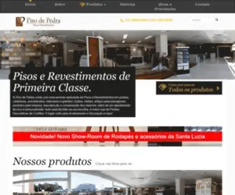 Pisodepedra.com.br(InÃ­cio) Screenshot