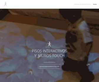 Pisointeractivo.com(Pisos interactivos y muros touch) Screenshot