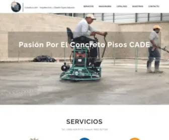 Pisoscade.com(Pisos CADE) Screenshot