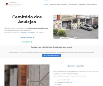 Pisoseazulejosantigos.com.br(Cemitério dos Azulejos) Screenshot