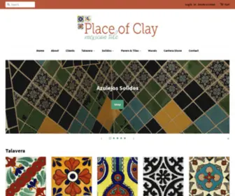 Pisostile.com(Place Of Clay) Screenshot