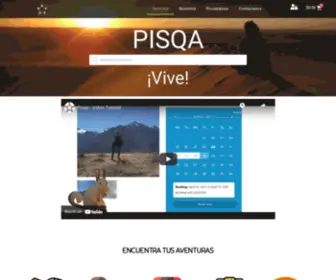 Pisqat.com(¡Vive) Screenshot