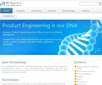 Pisquaresoftware.com(Pisquare company) Screenshot