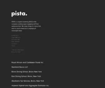 Pista.ng(We create stuff) Screenshot