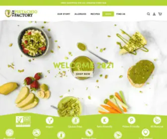 Pistachiofactory.com(The Pistachio Factory) Screenshot