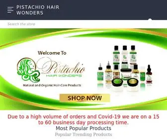 Pistachiohairandbodywonders.com(Pistachio Hair Wonders) Screenshot