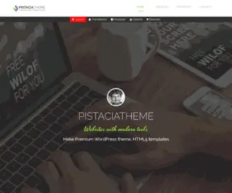 Pistaciatheme.com(Create HTML5 template and Premium WordPress themes) Screenshot