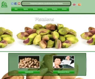 Pistalens.com(El cultivo del pistacho) Screenshot