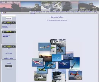 Piste25.ch(Tour de contrôle de l'aéroport de Sion (LSGS) Screenshot