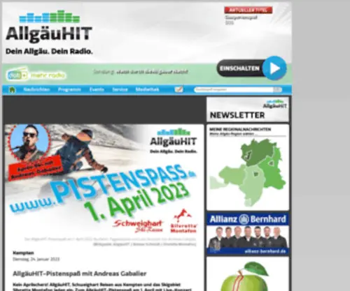 Pistenspass.de(Der große Radio AllgäuHIT) Screenshot