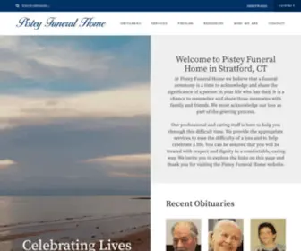 Pisteyfuneralhome.com(Pistey Funeral Home) Screenshot