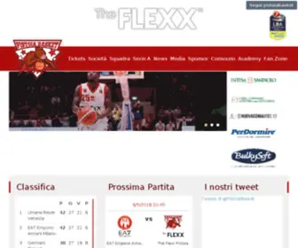 Pistoiabasket2000.it(AS Pistoia BasketGiorgio Tesi Group Pistoia) Screenshot