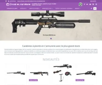 Pistoletcarabine.fr(Carabines) Screenshot