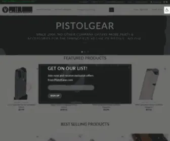 Pistolgear.com(Springfield XD XDm Parts) Screenshot