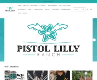 Pistollillyranch.com(Pistol Lilly Ranch Tack Shop) Screenshot