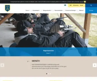 Pistolskytteforbundet.se(Svenska Pistolskytteförbundet (SPSF)) Screenshot